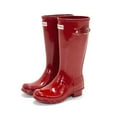 thumbnail image 2 of Hunter Girls Original Gloss Rain Boot, Military Red,1 M US, 2 of 7