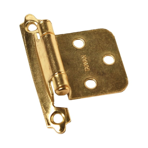 RV Designer H237 Self-Closing Hinge - Brass