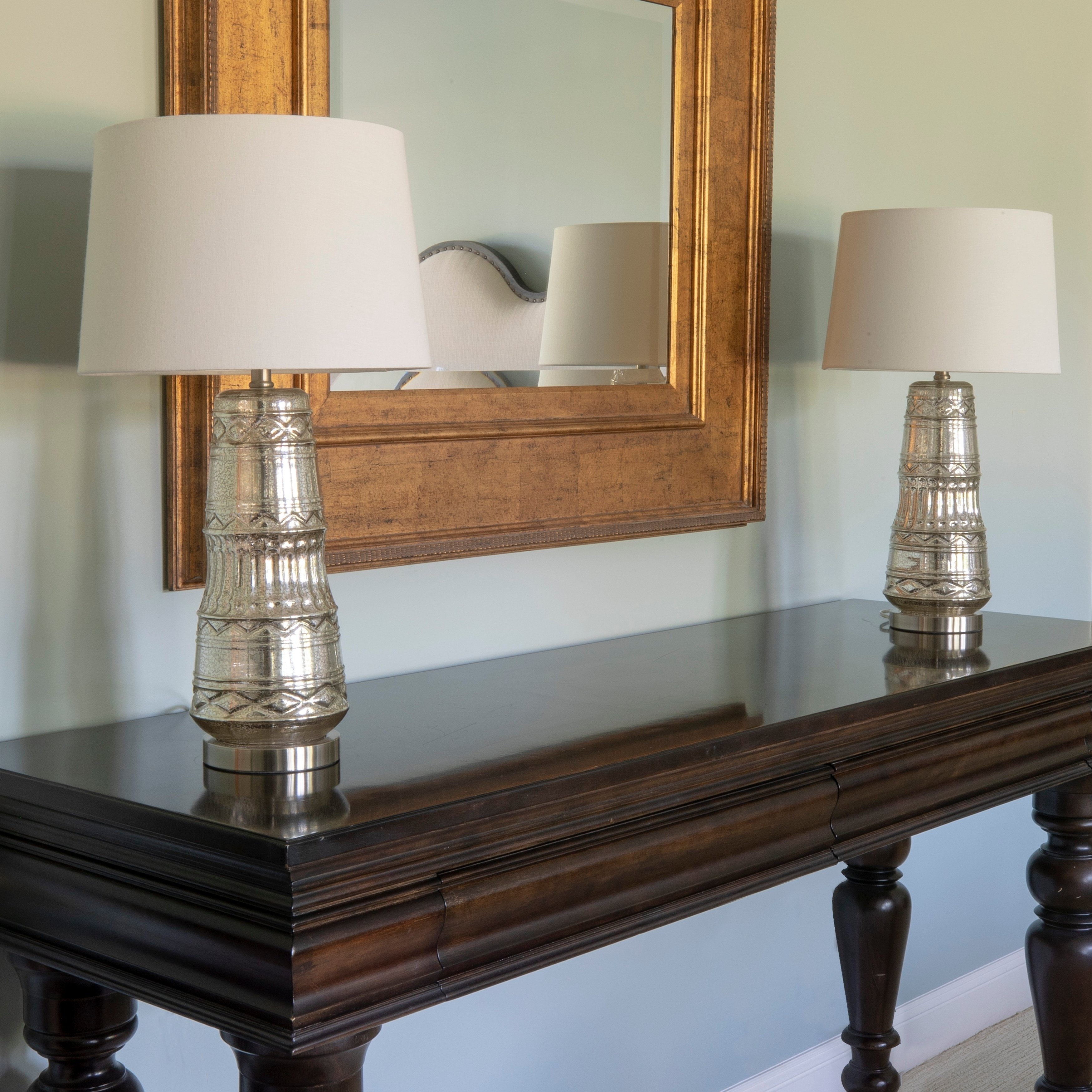 j hunt glass table lamp
