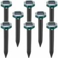 thumbnail image 1 of 8 Solar-Powered Ultrasonic Repellent Spikes for Moles, Snakes, and Voles - Compatible with Lawn, Garden, and Yard, 1 of 5