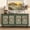 Green, variant on May in Color Carved Sideboard with Storage, 63" Modern Buffet Cabinet with Mirrored Door and Adjustable Shelves, for Entryway, Dining Room, Living Room, Green