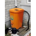 thumbnail image 1 of 55 Gal. Terra Cotta Rain Barrel with Brass Spigot and Rain Barrel Kit, 1 of 2