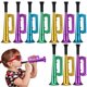 thumbnail image 1 of 10 Uds. De trompeta de juguete, trompeta de plástico para niños, trompeta para estadio, juego de bocina, creadores de ruido, accesorios para animar fiestas, 1 of 5