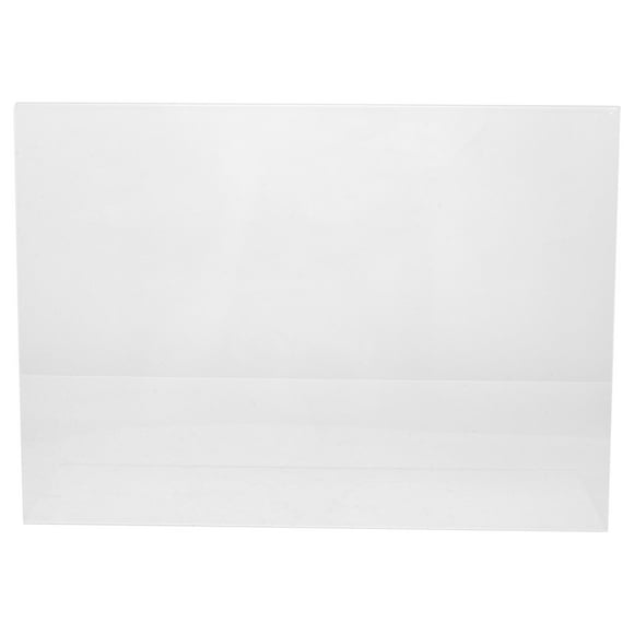 KAKOWELY acrylic display stand Acrylic Sign Holder Desktop Display Stand Tabletop Sign Holder Vertical Sign Holder11.69"X8.27"X2.76"