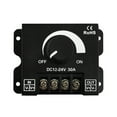 thumbnail image 1 of Controlador 12-24V 30A Dimmer LED Dimmer Dimming PWM Dimmer Manual Manual de Brillo Ajustador Función de Memoria del Controlador para Tiras de Luces LED DE UN COLOR 5050 3528, 1 of 7