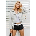thumbnail image 2 of Fashion Women Leather Belt for Dresses Jeans Pants With Classic Round Buckle, 2 of 7