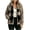 Brown Jackets, variant on Plaid Jacket Women with Hood Winter Fuzzy Zip Up Flannel Shacket Long Sleeved Casual Sherpa Trendy Jackets with Pockets Fit Fall Daily Casual Workout Vacation
