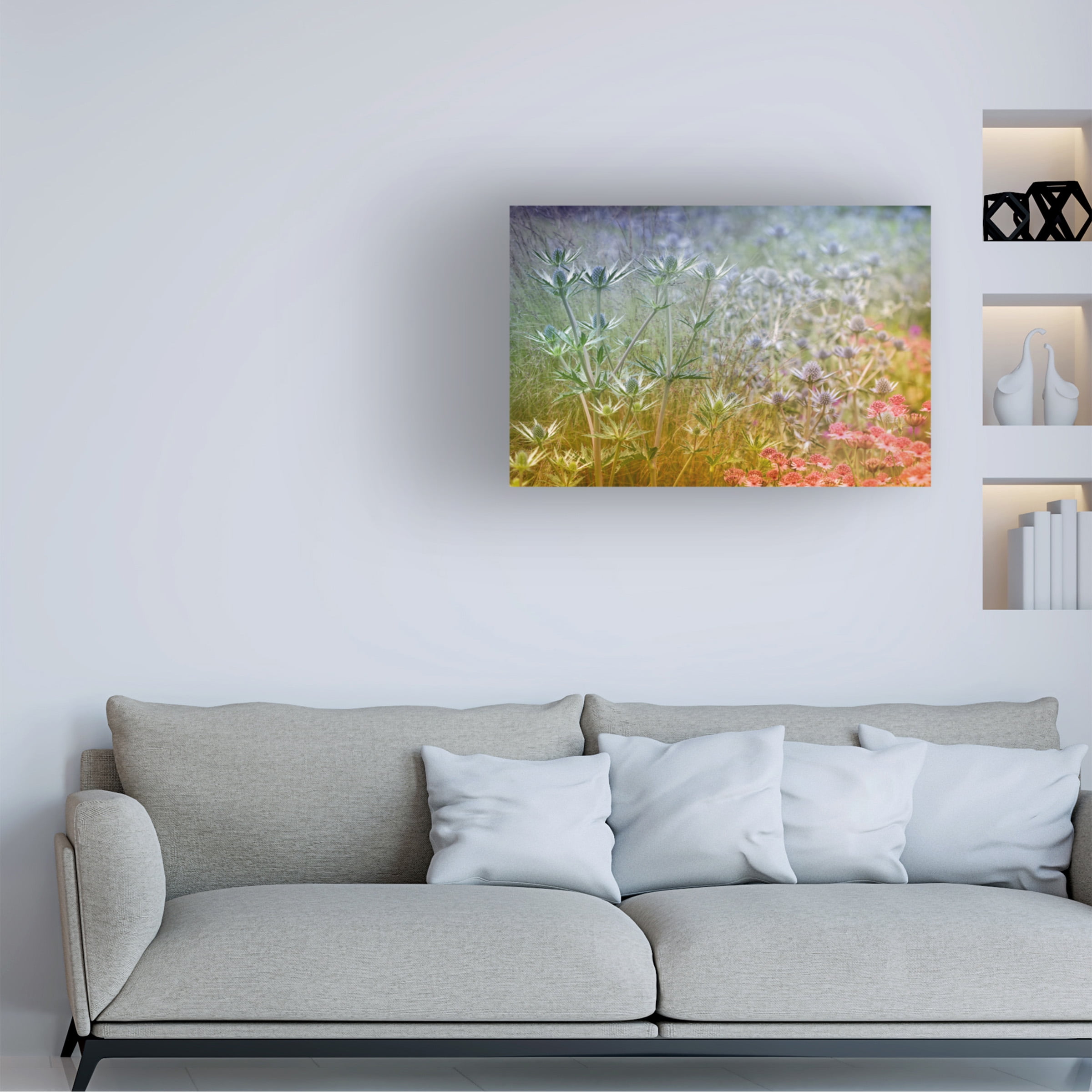 Steve Moore 'Rainbow' Canvas Art