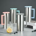 thumbnail image 1 of Cold Water Kettle 1PC,Stainless Steel Beverage DispenserLarge Capacity Pitcher for Iced Tea & Fruit Infusions at Parties(Blue), 1 of 9