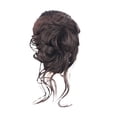 thumbnail image 1 of Qarigey Pieza de pelo de moño desordenado de fibra, fácil de usar, amplia aplicación, extensiones de moño de pelo desordenado, moños de Cuidado del cabello negro parduzco, 1 of 6