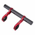 thumbnail image 1 of Bike Handlebar Extension Mount, Extended Bracket Aluminum Alloy Bike Extension Mount, Double Handlebar Bracket Handlebar Extended Bracket Outdoor for Bike, 1 of 7