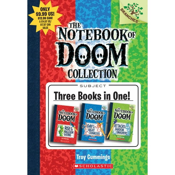 Troy Cummings: The Notebook of Doom Collection (Hardcover)