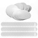 thumbnail image 2 of Silver Wine Pourers, 200 Pack, 3-Inch Drip-Free Design for Smooth Pouring and Easy Serving, 2 of 5