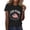 507_Black, variant on 250th Anniversary of The States Women's T Shirt Round Neck T Shirt with American Flag Design Cotton Top for July 4 Summer 4th of July Tops