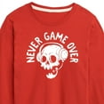 thumbnail image 3 of Instant Message - Gamer - Never Game Over - Toddler & Youth Long Sleeve Graphic T-Shirt, 3 of 6