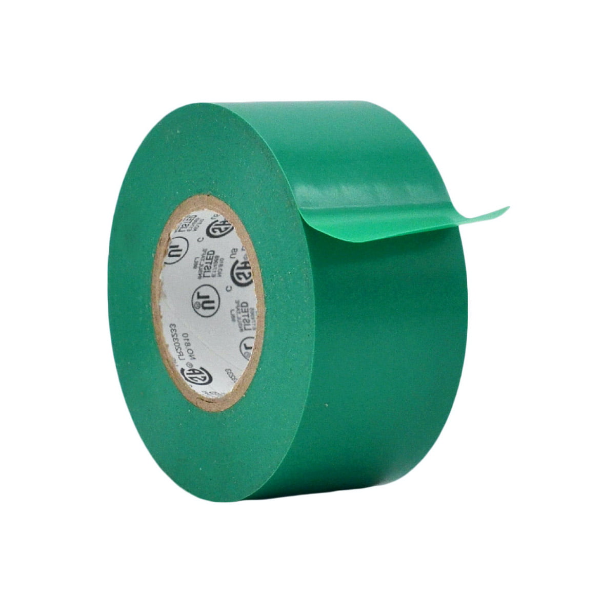 WOD Professional Grade Green Vinyl PVC Electrical Tape 2" x 66' Flame Retardant 