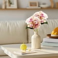 thumbnail image 4 of 1 Pcs Artificial Flower Hydrangea, Fake Hydrangea, Realistic Silk Bouquet for Easter Decorations Centerpieces, Wedding & Home Decor 14.6", 4 of 6