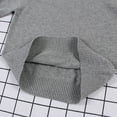 thumbnail image 6 of Gyratedream 1-7T Kid Girl Boy Solid Color Crewneck Pullover Sweater Knit Shirts, 6 of 7