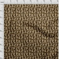 thumbnail image 4 of oneOone Viscose Jersey Brown Fabric Abstract Sewing Material Print Fabric By The Yard 60 Inch Wide, 4 of 4
