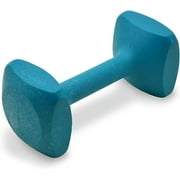 J&J Dog Supplies Obedience Retrieving Dumbbell with 3" Ends, 3 1/2" Wide Bit and 15/16" Diameter Bit, Teal, Large