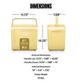 thumbnail image 6 of RTIC 8 Qt 12-Can Road Trip Ice Chest Cooler, Sunlight/White, 6 of 9