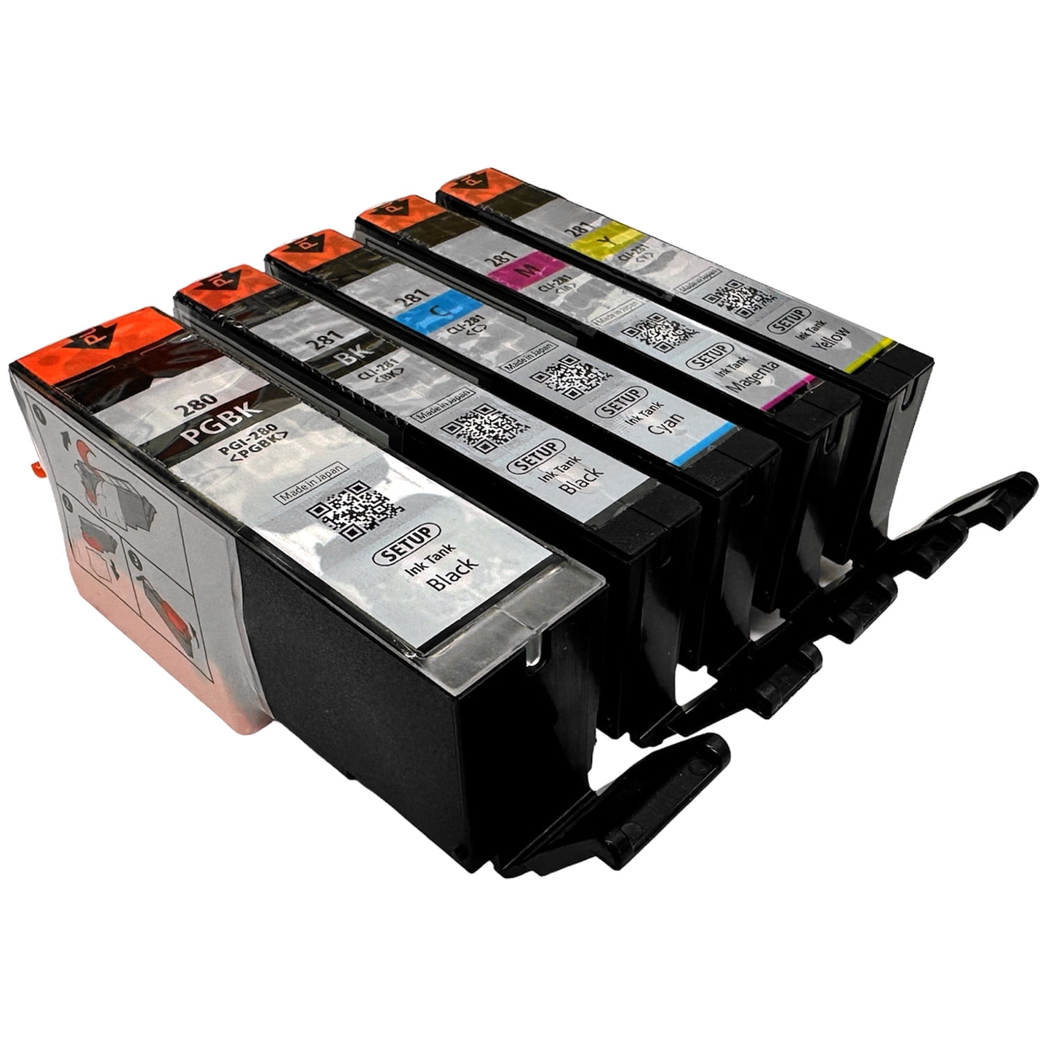 Tech Deals Canon PGI-280XXL CLI-281XXL Ink Cartridges, PGBK Black