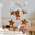 thumbnail image 5 of Felt Bear Moving Crib Toy for Baby Bedroom Hanging Decor Cute and Safe for, 5 of 6