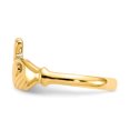 thumbnail image 4 of 10k Yellow Gold Claddagh Ring Celtic, 4 of 10