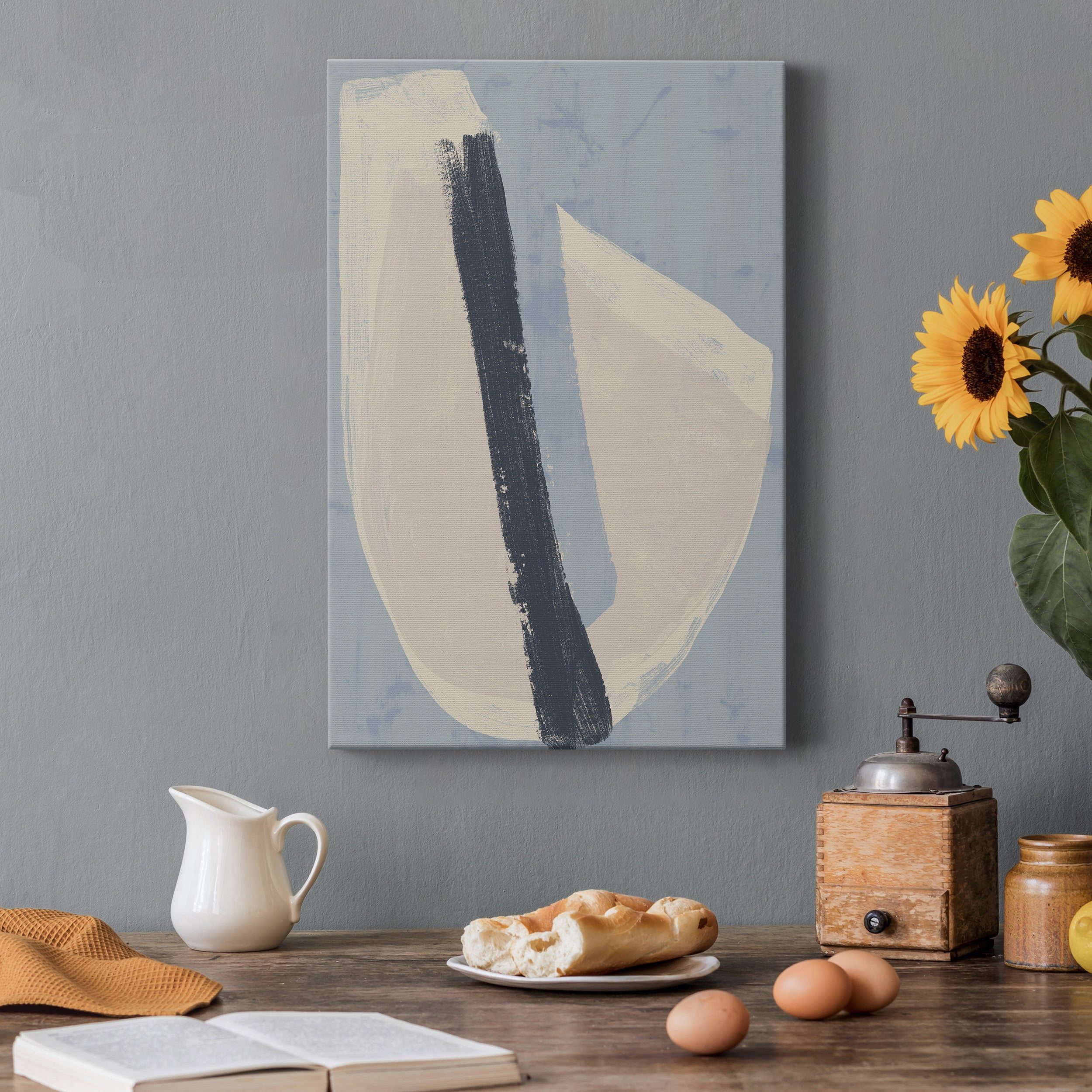 Paper Slice II Premium Gallery Wrapped Canvas - Ready to Hang