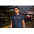 thumbnail image 2 of 4th of July Brave Patriot American Flag Mens T Shirt, 2 of 5