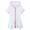 White, variant on Girls Swimsuits Girls Bathing Suits Girls Dresses for Pool Little Girls Swim Cover Up Zip Front Hooded Beach Bathrobe Absorbent Bathing Suit Dress