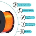 thumbnail image 3 of TPU 3D Printer Flexible Filament  250g 1.75mm Length 80M, 3 of 7