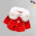 thumbnail image 4 of Hicidod Baby Girl Fleece Jackets Winter Faux Fur Fuzzy Cute Warm Coats Thick Outwear Furry Toddler Jackets, 4 of 6