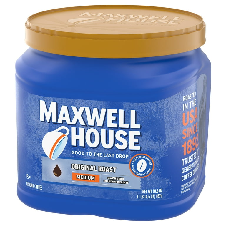 Coffee, Regular Ground, 30.6 oz Canister Coffee, Regular Ground, 30.6 oz Canister
