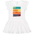 thumbnail image 3 of Inktastic Table Tennis Player Girls Baby Dress, 3 of 5