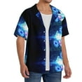 thumbnail image 2 of Kdxio Men'S Hawaiian Shirt For Men Short Sleeve Shirt Casino Summer Casual Holiday Beach Button Down T-Shirts, 2 of 5
