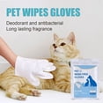 thumbnail image 4 of Deodorizing Pet Bathing Wipes, No Rinse Pet Wipes Non Drying  for Cat Cleaning, 4 of 8