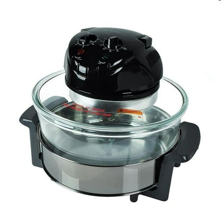 

NutriChef Kitchen Countertop Air Fryer Convection Oven Cooker with 18 Quart Bowl