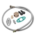 thumbnail image 3 of Kit completo de suministro de línea de alimentación de aceite Turbo para T3 T4 T3/T4 Jadeshay A, 3 of 8