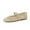 Wheat, variant on Cushionaire  Windsor Woven Womens Flats with Adjustable Strap – Comfortable Mary Jane Ballet Flats for Women
