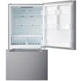 thumbnail image 2 of Moffat 18.6 Cu. Ft. Bottom Mount Refrigerator Stainless Steel - MDE19DSNKSS, 2 of 2