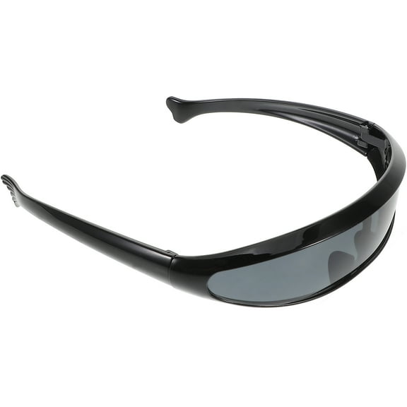 SWETRACE Wraparound Sunglasses Men Sport UV Protection Black PC 1Set Sports Cycling Eyewear