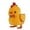 Yellow, variant on Pure White Wind-up Plush Chicken Toy Walking Hopping Fluffy Chick Doll With Bow Tie For Kids Birthday Gift