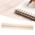 thumbnail image 3 of Spiral Binding Coil, 16mm Inner Diameter, Easy to Cut, 130 Sheet Capacity, 30 Holes, 10 Pack, Pretty Colour, Office, Classroom, Library, 3 of 7