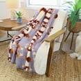 thumbnail image 5 of Catalonia Aztec Throw Blankets for Couch, Aztec blankets and throws Southwest Decor for Home Outdoor Camping Tent Picnic Beach Travel 60 X 50 Inch, 5 of 6