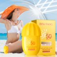 thumbnail image 3 of Protector solar facial, protector solar facial, protector solar de alta potencia de protección para hombres y mujeres, protector solar de aislamiento facial para refrescar e hidratar todo el cuerpo, 4, 3 of 5