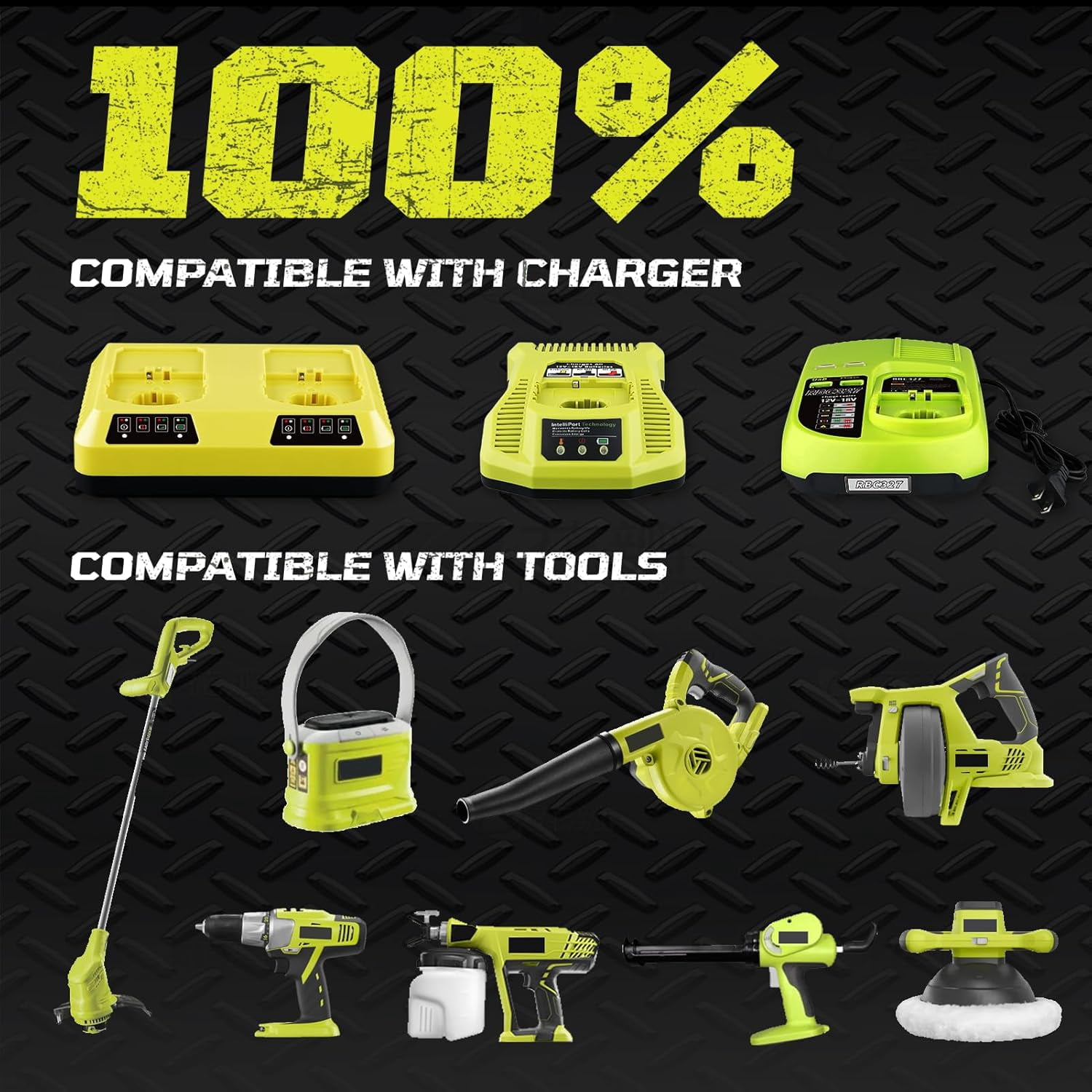 2 Packs 3.0Ah P108 Lithium Replacement Battery Compatible with Ryobi 18V Battery P102 P103 P104 P105 P107 P108 P109 P190 P122 for 18VCordless Power Tools