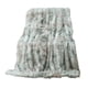 thumbnail image 2 of Manta de Lanzamiento Suave, Cubierta Decorativa de Felpa, Cubrecama de Peluche con Sensación de Terciopelo, 80x120cm para Sofá, Sillón, Cama, Gris Oscuro, 2 of 6