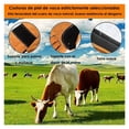 thumbnail image 4 of Safety Work Leather Welding Animal Handling Gloves Bite Proof rips Vet Training Scratch, 4 of 7