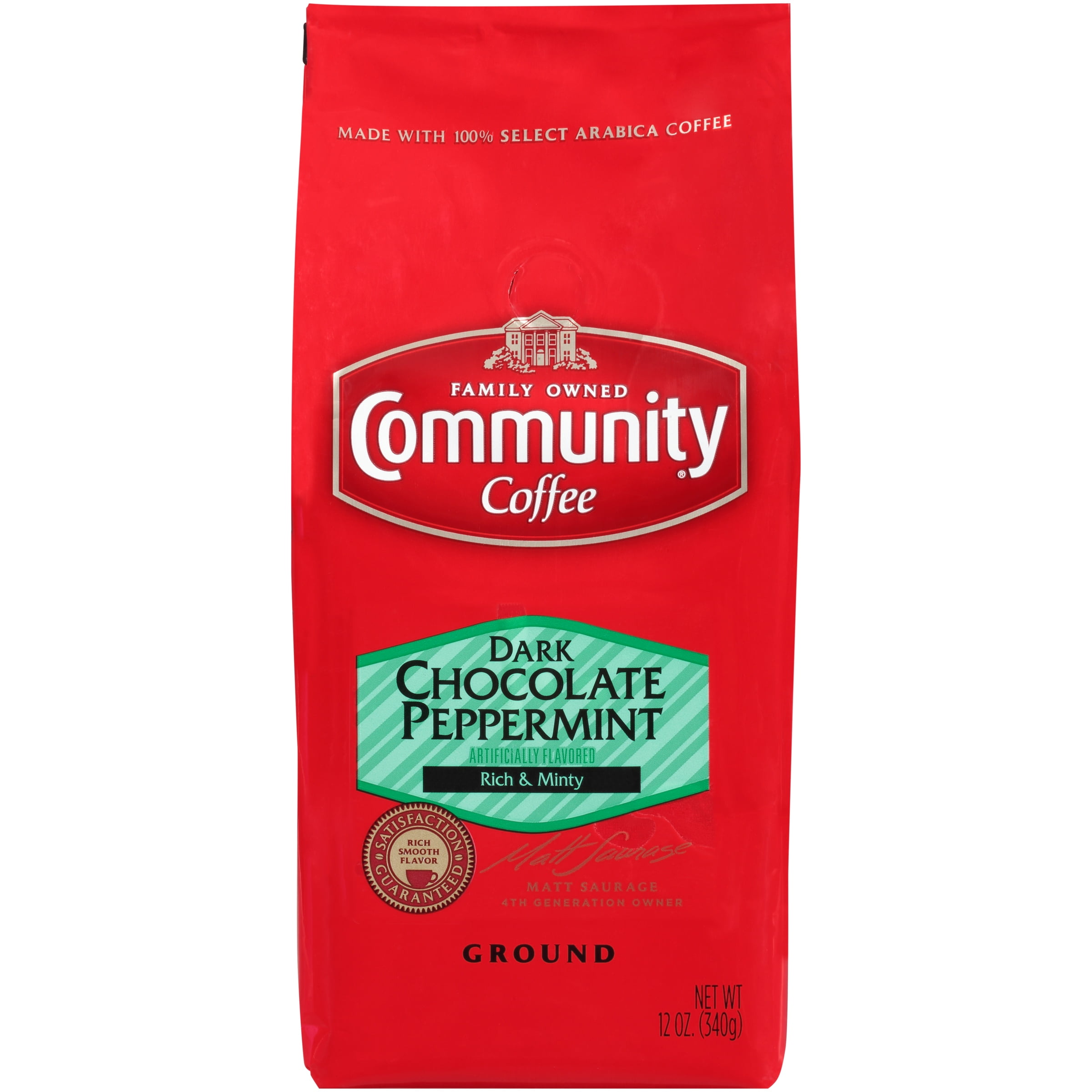 Community® Coffee Dark Chocolate Peppermint Ground Coffee